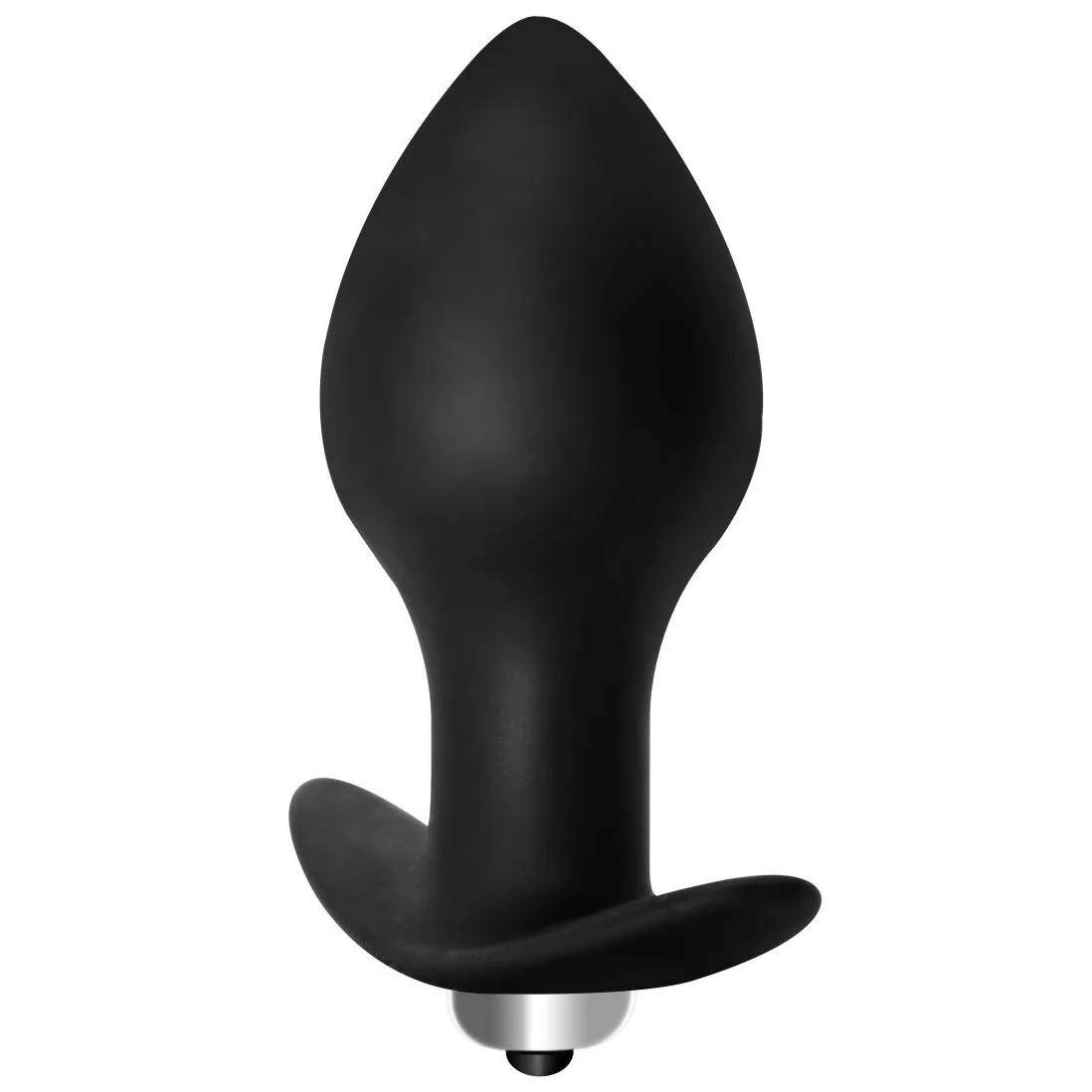 ЧЁРНАЯ АНАЛЬНАЯ ПРОБКА С ВИБРАЦИЕЙ BULB ANAL PLUG. Вид 2.