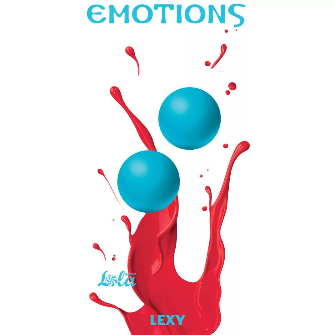 БОЛЬШИЕ ВАГИНАЛЬНЫЕ ШАРИКИ БЕЗ СЦЕПКИ EMOTIONS LEXY LARGE. Вид 2.