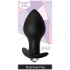 ЧЁРНАЯ АНАЛЬНАЯ ПРОБКА С ВИБРАЦИЕЙ BULB ANAL PLUG. Вид 3.