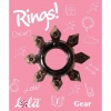ЧЁРНОЕ ЭРЕКЦИОННОЕ КОЛЬЦО RINGS GEAR. Вид 2.