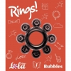 ЧЁРНОЕ ЭРЕКЦИОННОЕ КОЛЬЦО RINGS BUBBLES. Вид 2.