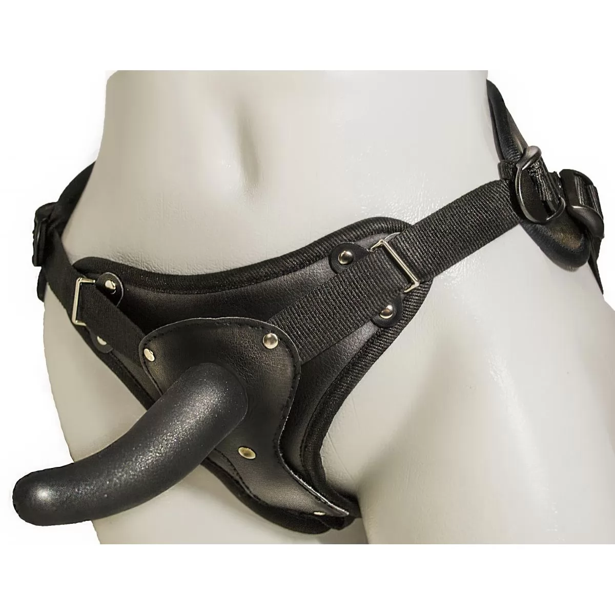 ЖЕНСКИЙ СТРАПОН С ВАГИНАЛЬНОЙ ПРОБКОЙ WOMAN STRAP. Вид 2.