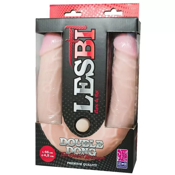ДВУСТОРОННИЙ ФАЛЛОИМИТАТОР FLEX FIX (46 СМ). Вид 2.