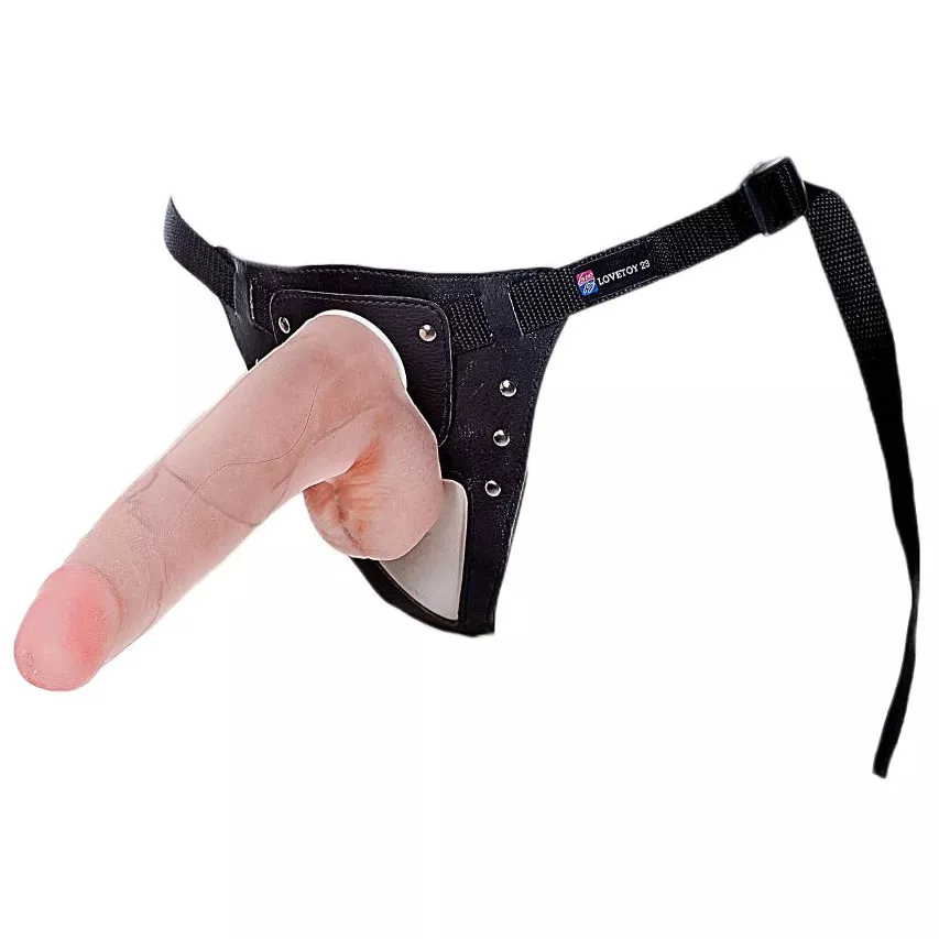 ФАЛЛОИМИТАТОР НА ПОЯСЕ HARNESS 22,5 СМ. Вид 2.