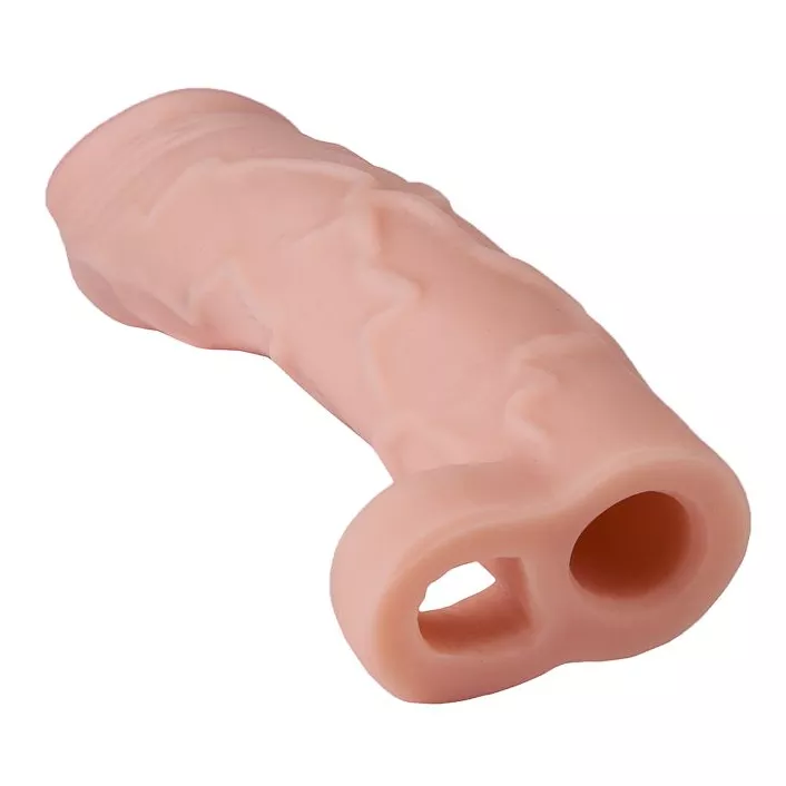 ФАЛЛОУДЛИНИТЕЛЬ С КОЛЬЦОМ COCK SIZE XL 21 СМ (ПЛЮС 5 СМ). Вид 5.