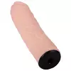 ЧЕРНЫЙ ПОЯС-ТРУСИКИ С ДВУМЯ ТЕЛЕСНЫМИ НАСАДКАМИ  ЭКЗОТИК-LINDA  - 15,2 И 10 СМ.. Вид 6.