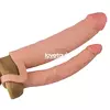 ТЕЛЕСНАЯ НАСАДКА ДЛЯ ДВОЙНОГО ПРОНИКНОВЕНИЯ ADD 2 PLEASURE X TENDER DOUBLE PENIS SLEEVE 20 СМ. Вид 1.