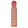 ТЕЛЕСНАЯ НАСАДКА-ФАЛЛОС SUPER-REALISTIC PENIS 18 СМ (ПЛЮС 30%). Вид 2.