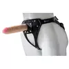 УНИВЕРСАЛЬНЫЙ МЯГКИЙ ПОЯС С НАСАДКОЙ HARD BRUTAL BDSM-КОНСУЛ - 17 СМ.. Вид 1.