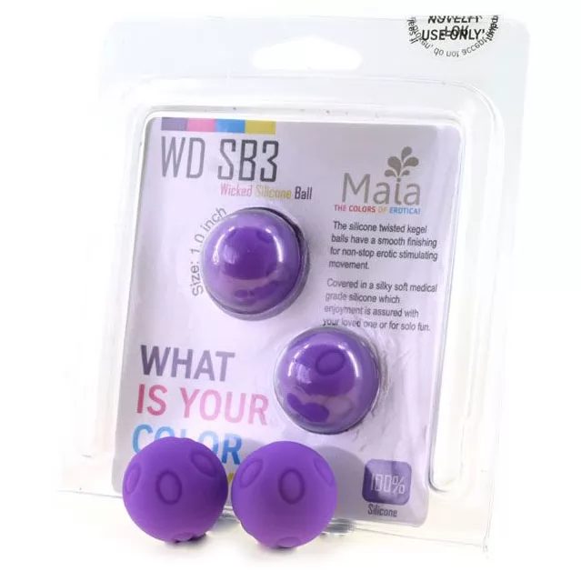 ВАГИНАЛЬНЫЕ ШАРИКИ WICKED ИЗ МЕТАЛЛА. Вид 2.