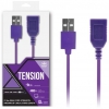 ФИОЛЕТОВЫЙ УДЛИНИТЕЛЬ USB-ПРОВОДА (1 М). Вид 1.