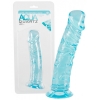 ГОЛУБОЙ ГЕЛЕВЫЙ ФАЛЛОИМИТАТОР БЕЗ МОШОНКИ AQUA QUARTZ. Вид 1.