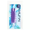 ЗАКРЫТАЯ ФИОЛЕТОВАЯ НАСАДКА С ПУПЫРЫШКАМИ SAMURAI PENIS SLEEVE PURPLE 14,5 СМ. Вид 1.