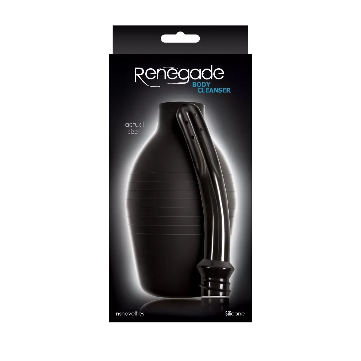 ЧЕРНЫЙ АНАЛЬНЫЙ ДУШ RENEGADE BODY CLEANSER. Вид 2.