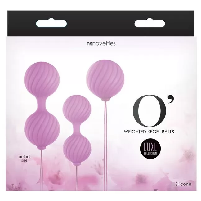 НАБОР СИЛИКОНОВЫХ ШАРИКОВ LUXE O  WEIGHTED KEGEL BALLS. Вид 2.