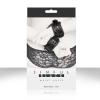 ЧЕРНЫЕ СОЕДИНЕННЫЕ ЦЕПЬЮ НАРУЧНИКИ SINFUL WRIST CUFFS. Вид 3.