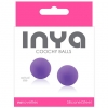 ВАГИНАЛЬНЫЕ ШАРИКИ БЕЗ СЦЕПКИ INYA COOCHY BALLS PURPLE. Вид 2.