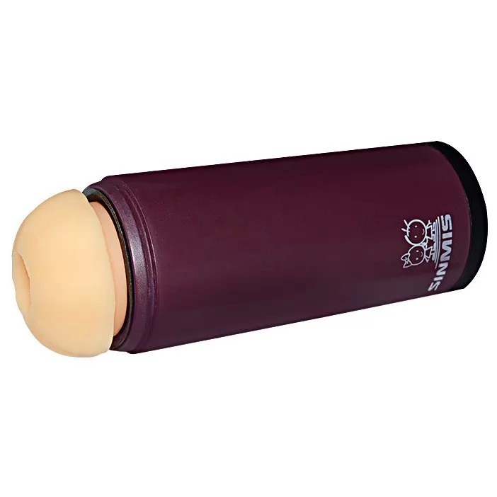 МАСТУРБАТОР-АНУС NALONE LIP LOVER В КОРИЧНЕВОЙ ТУБЕ. Вид 3.