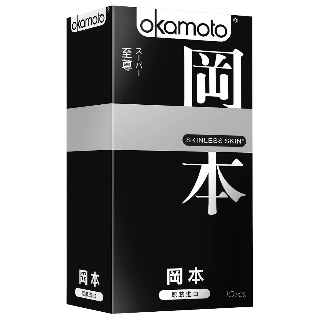 ПРЕЗЕРВАТИВЫ OKAMOTO SKINLESS SKIN SUPER АССОРТИ (10 ШТ.). Вид 1.