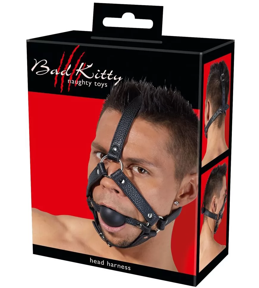 КЛЯП-НАМОРДНИК С ФИКСАЦИЕЙ НА ГОЛОВУ HEAD HARNESS. Вид 5.