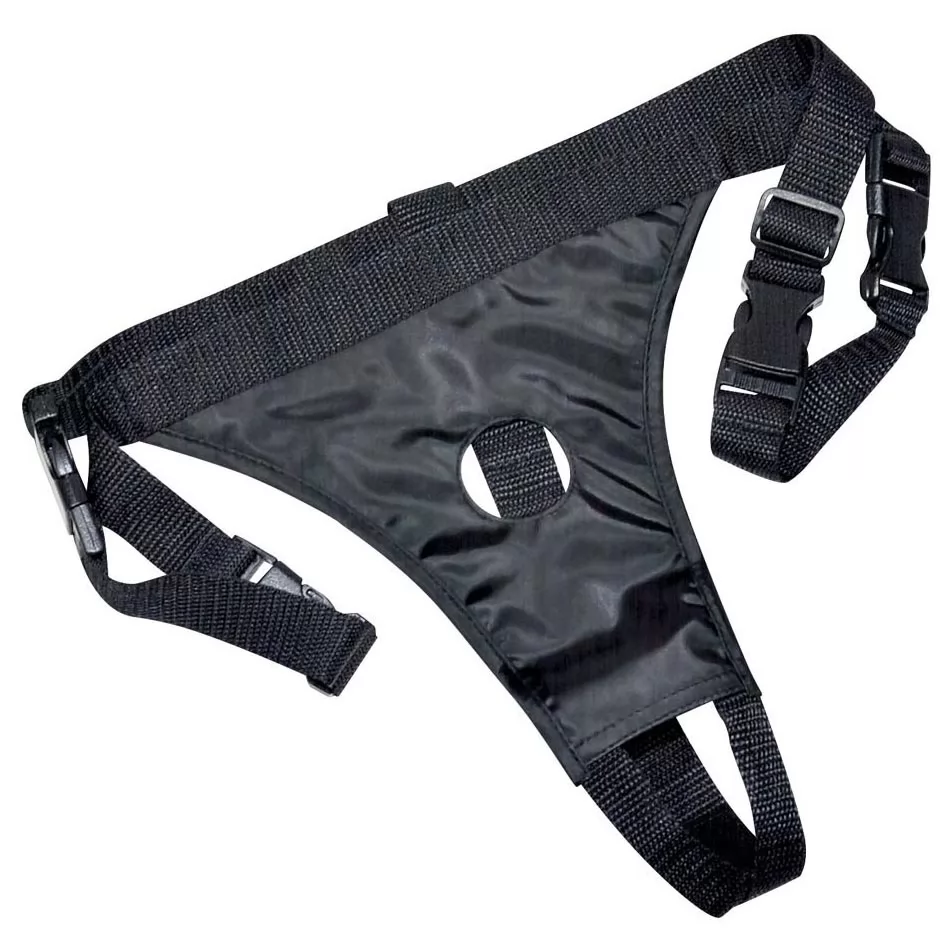 СТРАПОН С ВАГИНАЛЬНОЙ ПРОБКОЙ DOUBLE DONG STRAP-ON. Вид 2.