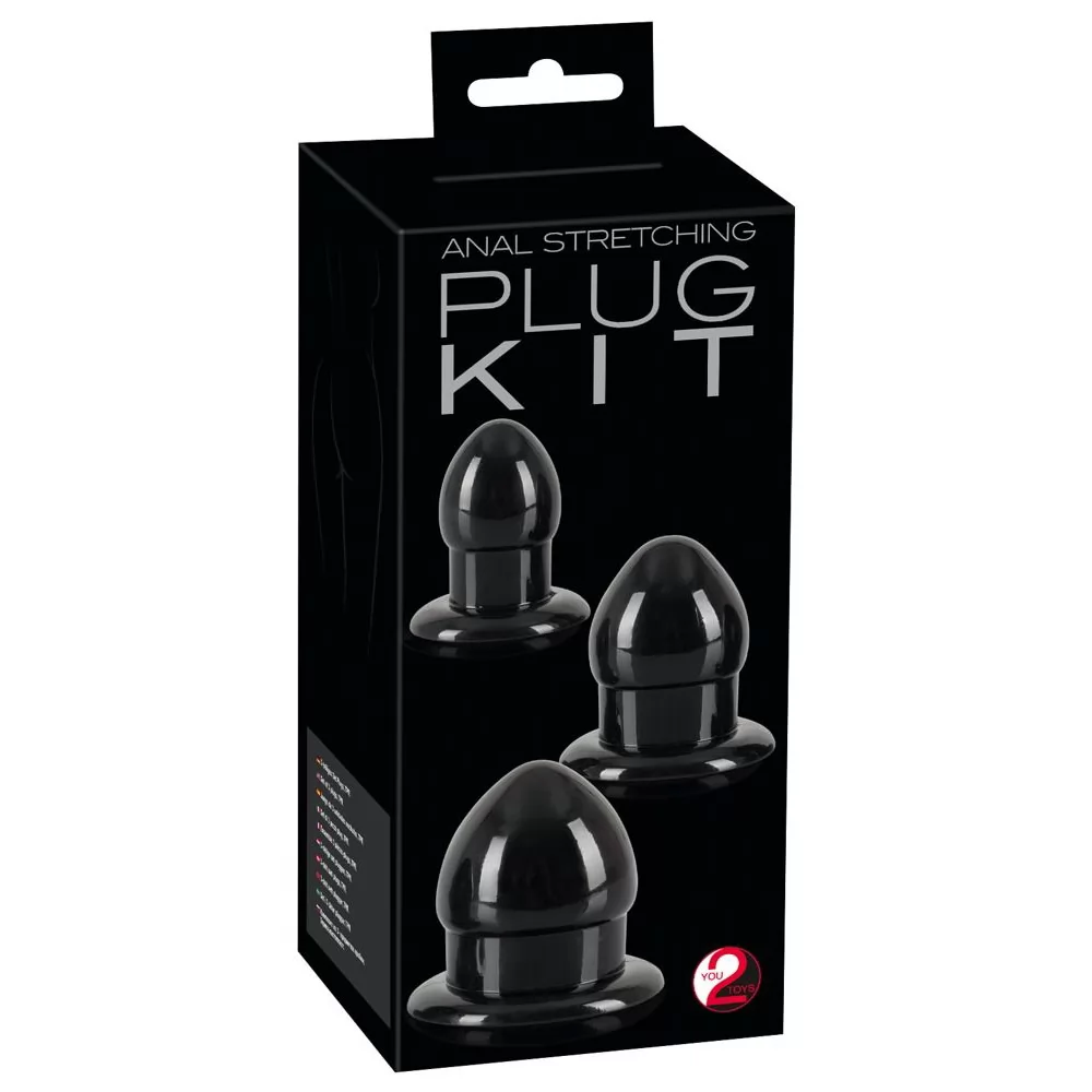 НАБОР РАСТЯГИВАЮЩИХ АНАЛЬНЫЙ ВХОД ПРОБОК ANAL STRETCHING PLUG KIT. Вид 4.