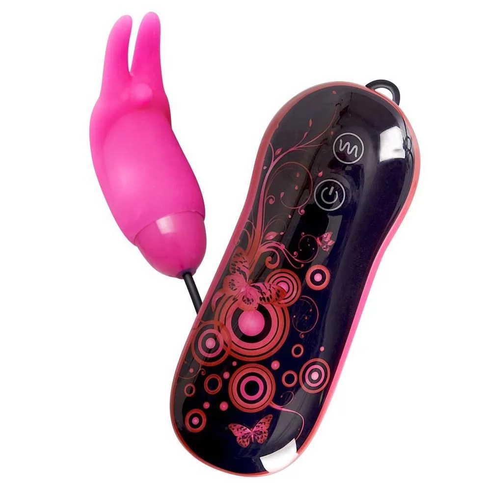 РОЗОВЫЙ ВИБРОСТИМУЛЯТОР SMILE FUNKY RABBIT. Вид 1.