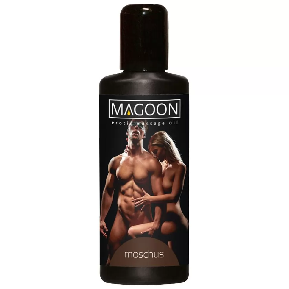 МАССАЖНОЕ МАСЛО С ЗАПАХОМ МУСКУСА MAGOON MUSKUS (50 МЛ). Вид 1.