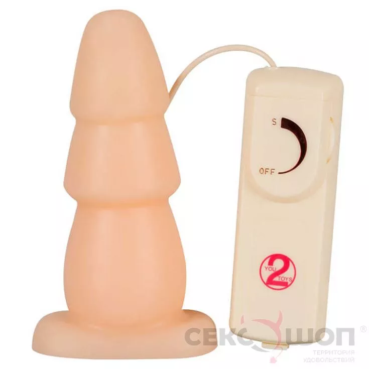 АНАЛЬНЫЙ СТИМУЛЯТОР С ВИБРАЦИЕЙ ANAL TRAINER. Вид 1.