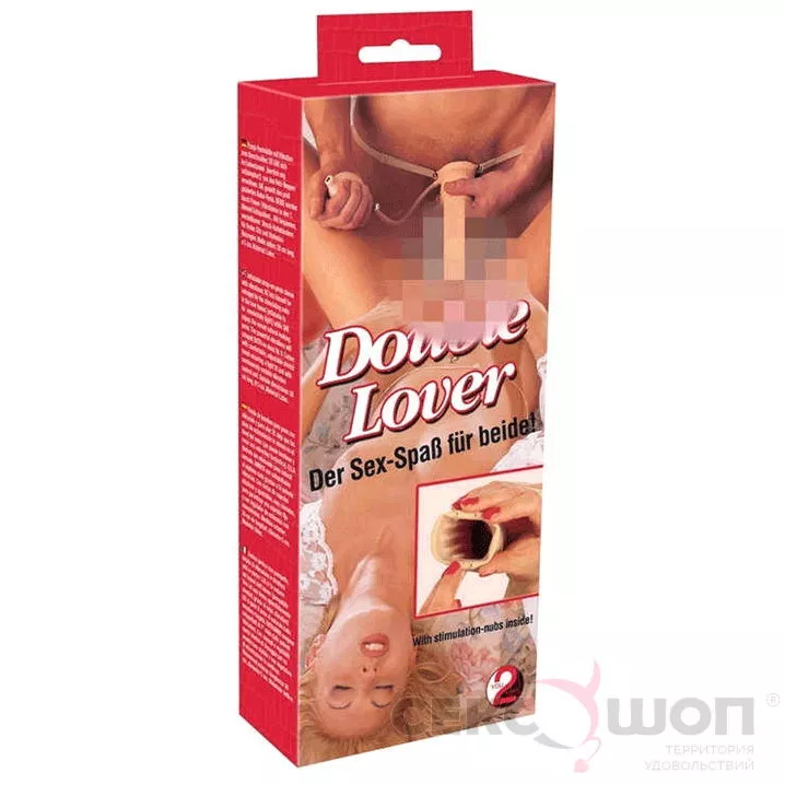 ФАЛЛОПРОТЕЗ-ПОМПА С ВИБРАЦИЕЙ DOUBLE LOVER. Вид 3.