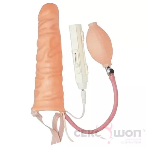 ФАЛЛОПРОТЕЗ-ПОМПА С ВИБРАЦИЕЙ DOUBLE LOVER. Вид 1.