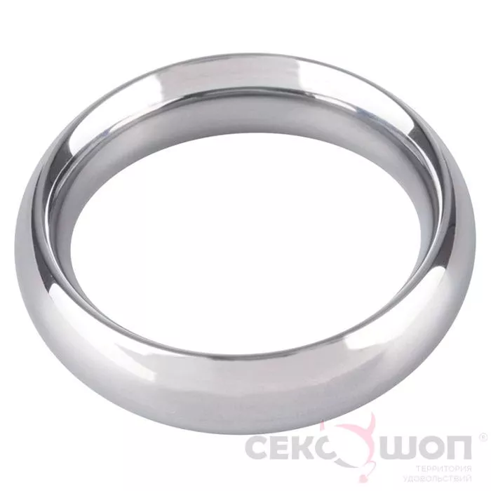 МЕТАЛЛИЧЕСКОЕ ЭРЕКЦИОННОЕ КОЛЬЦО SEXTREME STEEL. Вид 2.