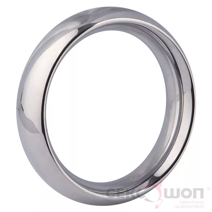 МЕТАЛЛИЧЕСКОЕ ЭРЕКЦИОННОЕ КОЛЬЦО SEXTREME STEEL. Вид 1.