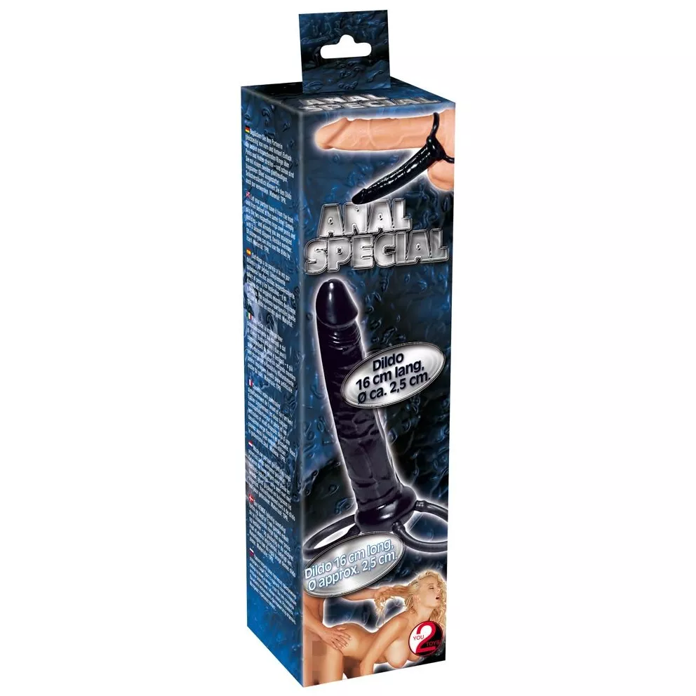 НАСАДКА ANAL SPECIAL ДЛЯ ДВОЙНОГО ПРОНИКНОВЕНИЯ 16 СМ. Вид 3.