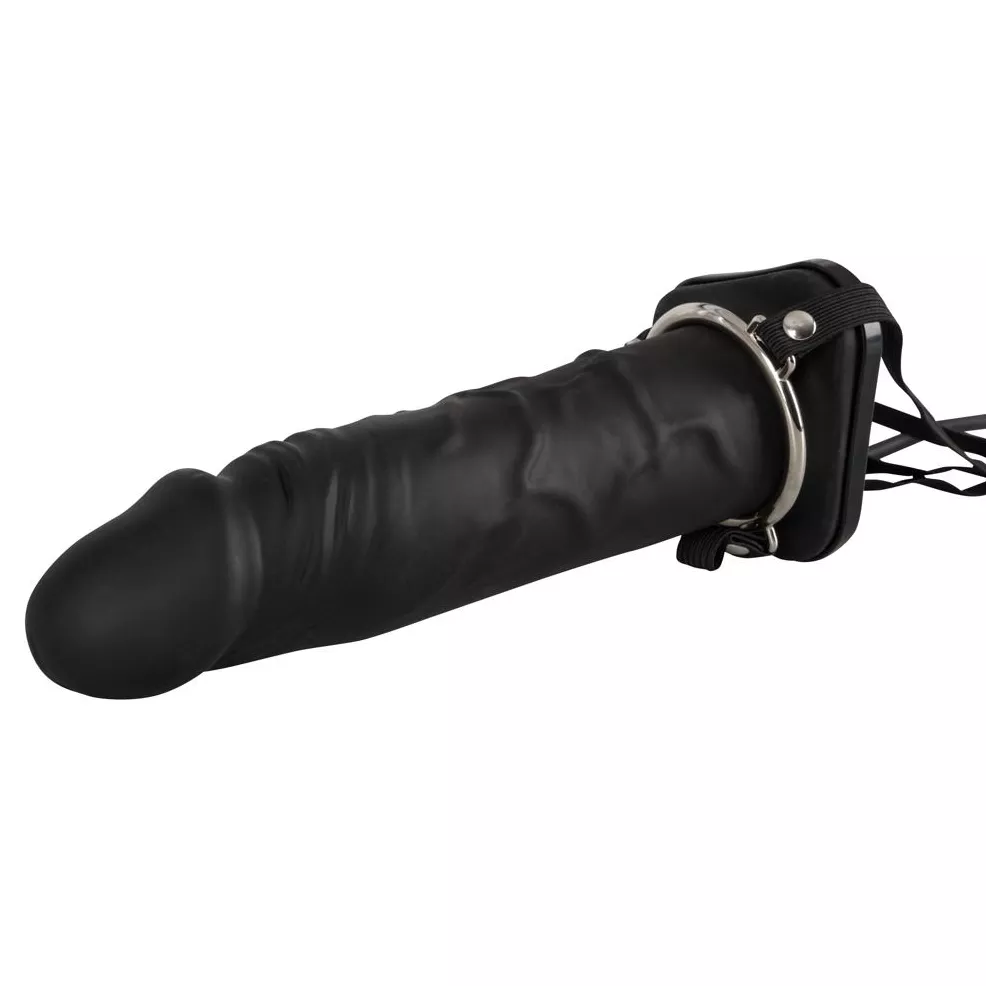 ПОЛЫЙ СТРАПОН С ЭФФЕКТОМ УВЕЛИЧЕНИЯ INFLATABLE STRAP-ON - 18,5 СМ.. Вид 4.