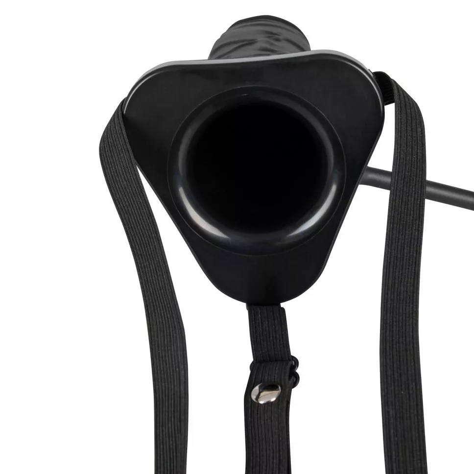 ПОЛЫЙ СТРАПОН С ЭФФЕКТОМ УВЕЛИЧЕНИЯ INFLATABLE STRAP-ON - 18,5 СМ.. Вид 5.