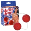 КРАСНЫЕ ВАГИНАЛЬНЫЕ ШАРИКИ SARAHS SECRET. Вид 1.