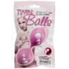 КЛАССИЧЕСКИЕ РОЗОВЫЕ ВАГИНАЛЬНЫЕ ШАРИКИ TWIN BALLS. Вид 2.