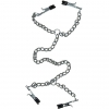 ЗАЖИМЫ ДЛЯ СОСКОВ И ПОЛОВЫХ ГУБ SEXTREME HEAVY BRIDLE FOR HER. Вид 1.