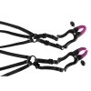 БЮСТГАЛЬТЕР С ЗАЖИМАМИ НА СОСКИ BRA WITH SILICONE NIPPLE CLAMPS. Вид 2.