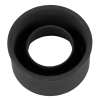 ЧЁРНАЯ МАНЖЕТА ДЛЯ ВАКУУМНОЙ ПОМПЫ UNIVERSAL SLEEVE SILICONE. Вид 2.
