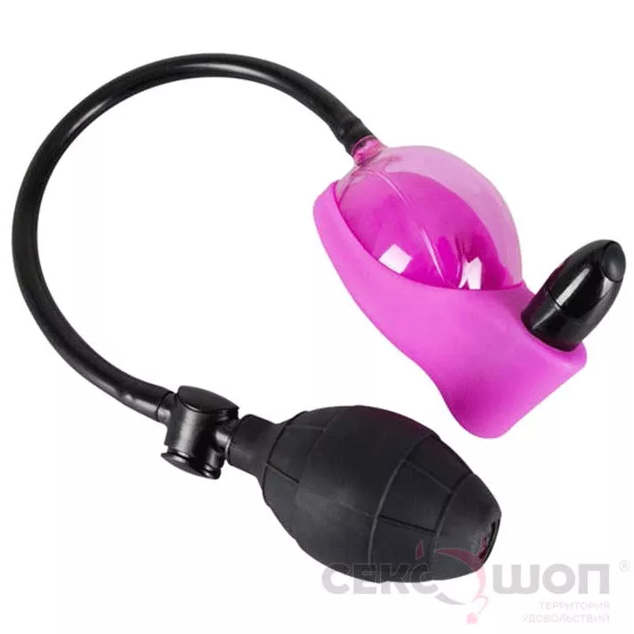 ВАКУУМНАЯ ПОМПА ДЛЯ ВАГИНЫ С ВИБРАЦИЕЙ EXCITING VIBRATING SUCKER. Вид 1.