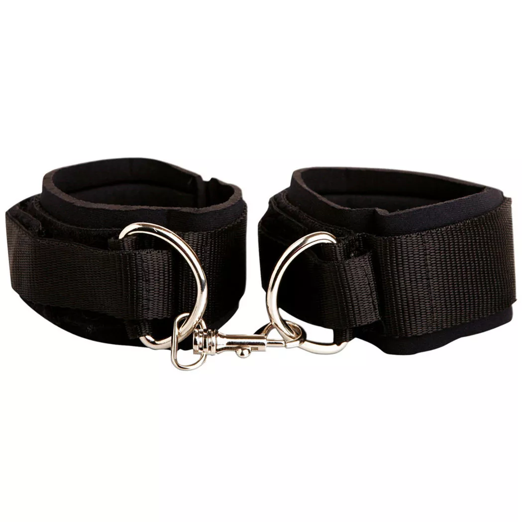 ШИРОКИЕ НЕЙЛОНОВЫЕ НАРУЧНИКИ HEAVY DUTY CUFFS. Вид 1.