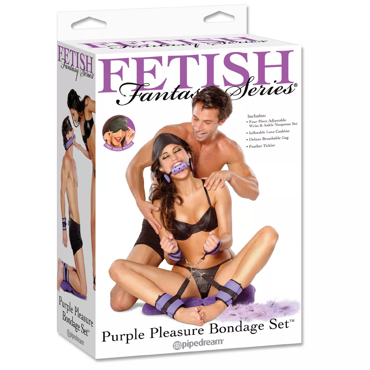 НАБОР ДЛЯ БОНДАЖА PURPLE PLEASURE BONDAGE SET. Вид 7.