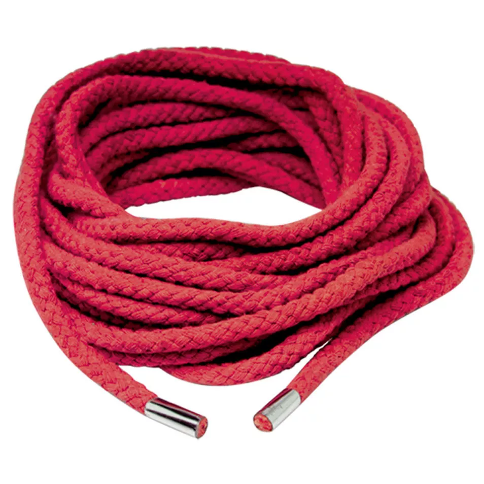 КРАСНАЯ ВЕРЕВКА JAPANESE SILK ROPE (10,5 М). Вид 1.