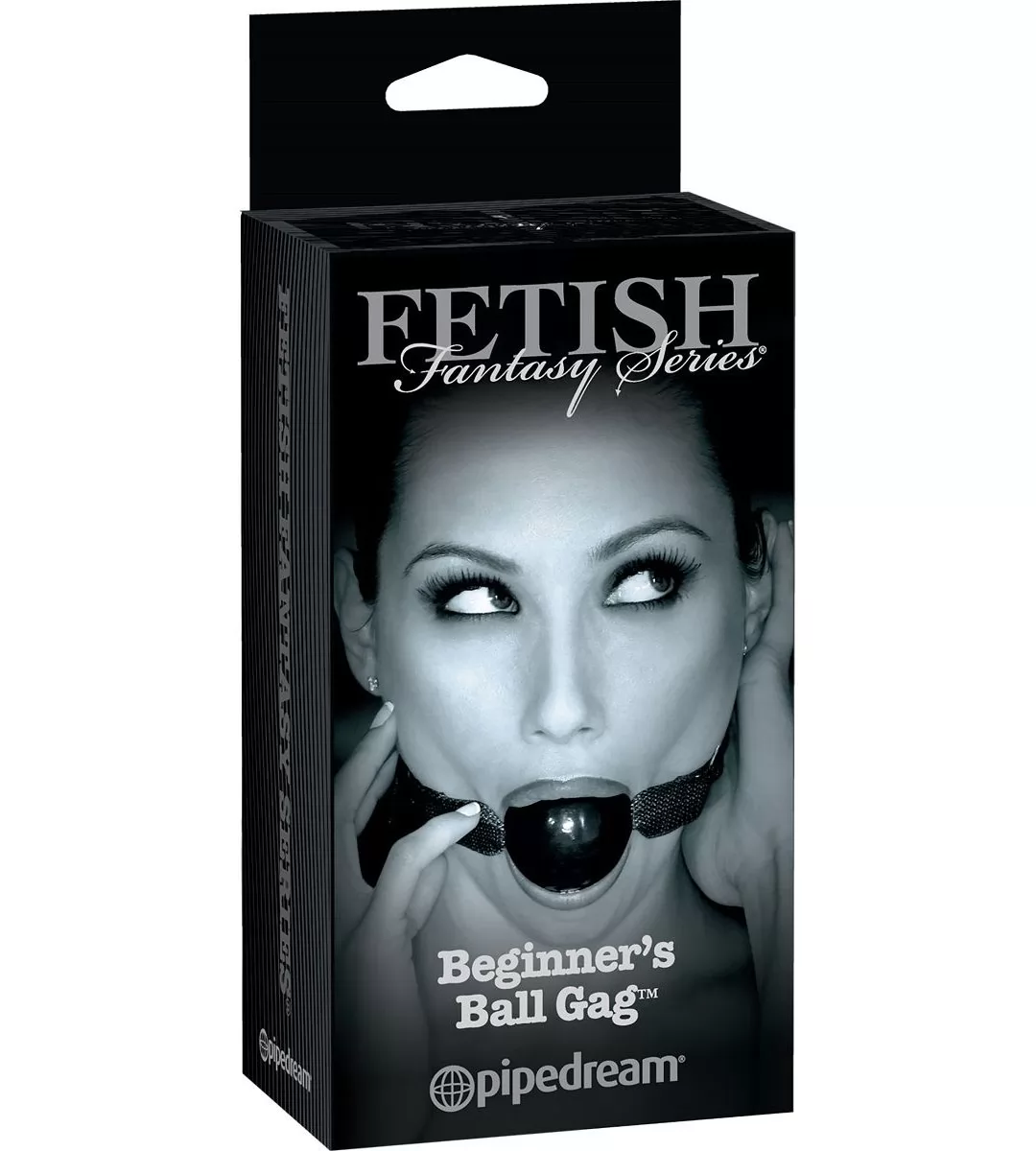 ЧЕРНЫЙ КЛЯП-ШАР BEGINNER S BALL GAG. Вид 2.
