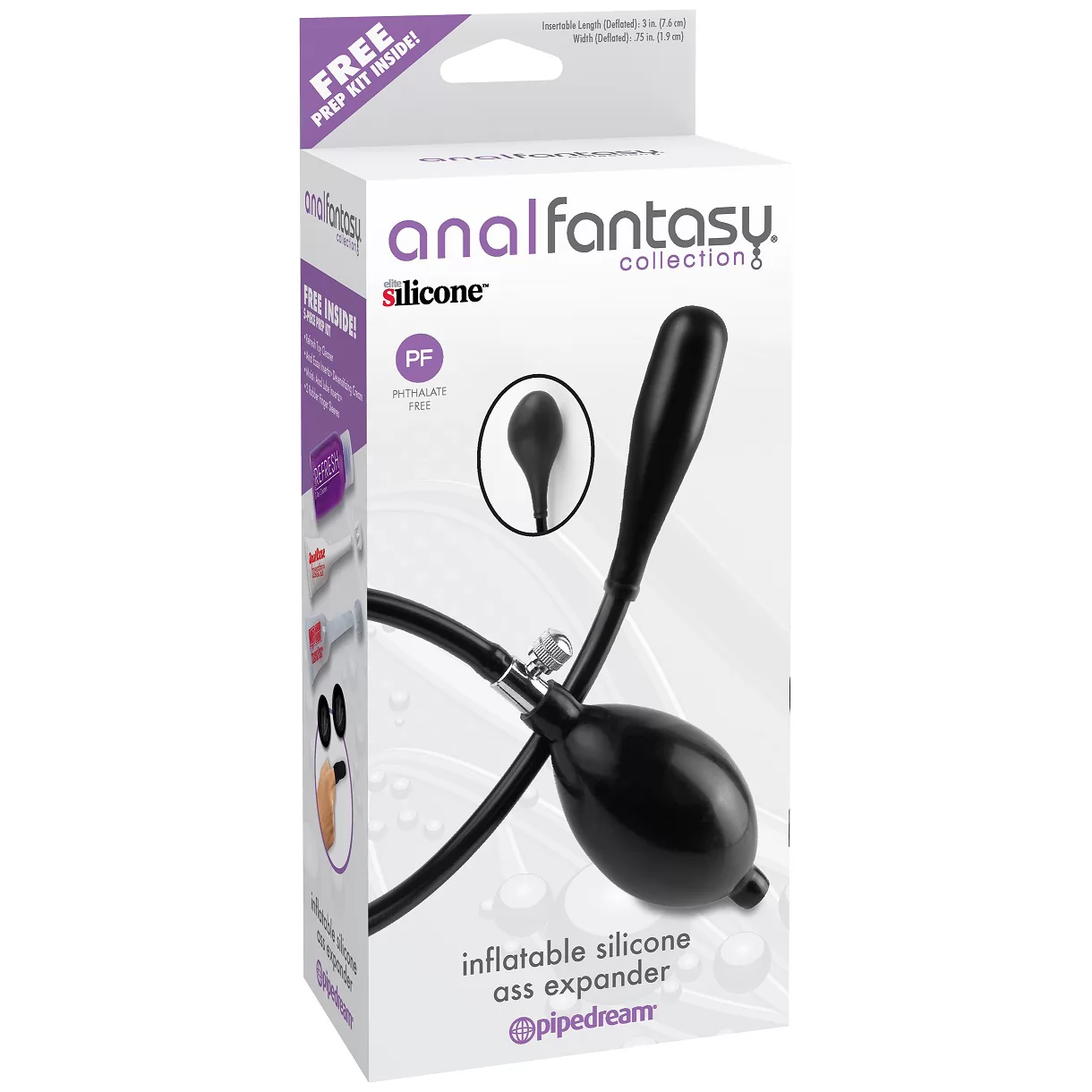 НАДУВНОЙ АНАЛЬНЫЙ РАСШИРИТЕЛЬ INFLATABLE SILICONE ASS EXPANDER. Вид 3.