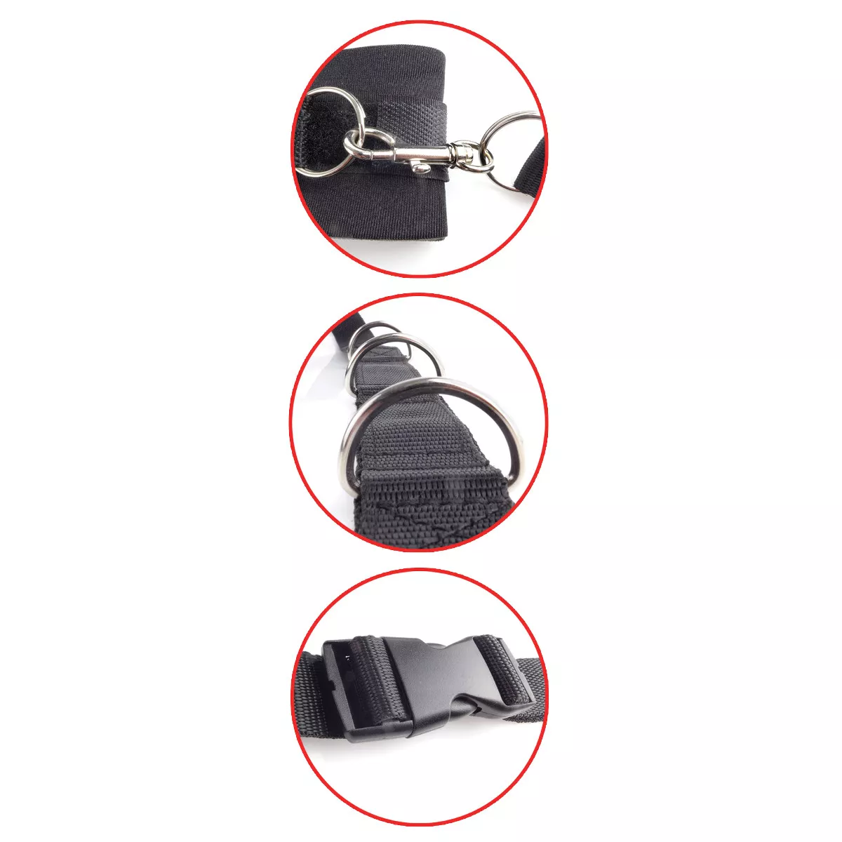 НАБОР ДЛЯ БОНДАЖА НА КРОВАТИ ULTIMATE BED RESTRAINT SYSTEM. Вид 4.