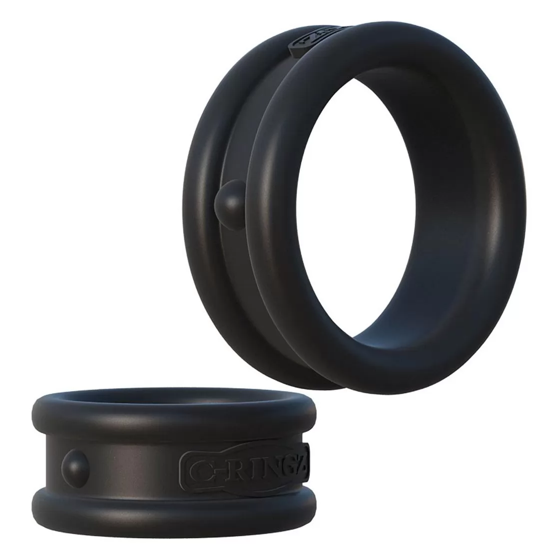 НАБОР ИЗ ДВУХ ЭРЕКЦИОННЫХ КОЛЕЦ MAX-WIDTH SILICONE RINGS. Вид 1.