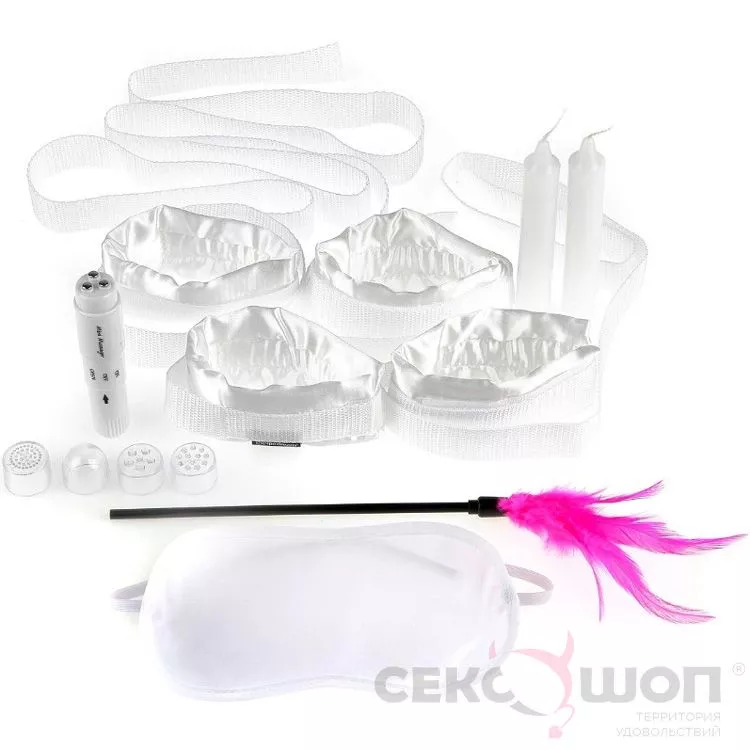 БОНДАЖНЫЙ НАБОР HONEYMOON BONDAGE KIT. Вид 1.
